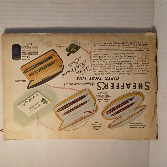 Vintage Railroad Magazine Pulp Fiction Dec 1941 Locomotives WWII Collectible - Picture 6 of 9